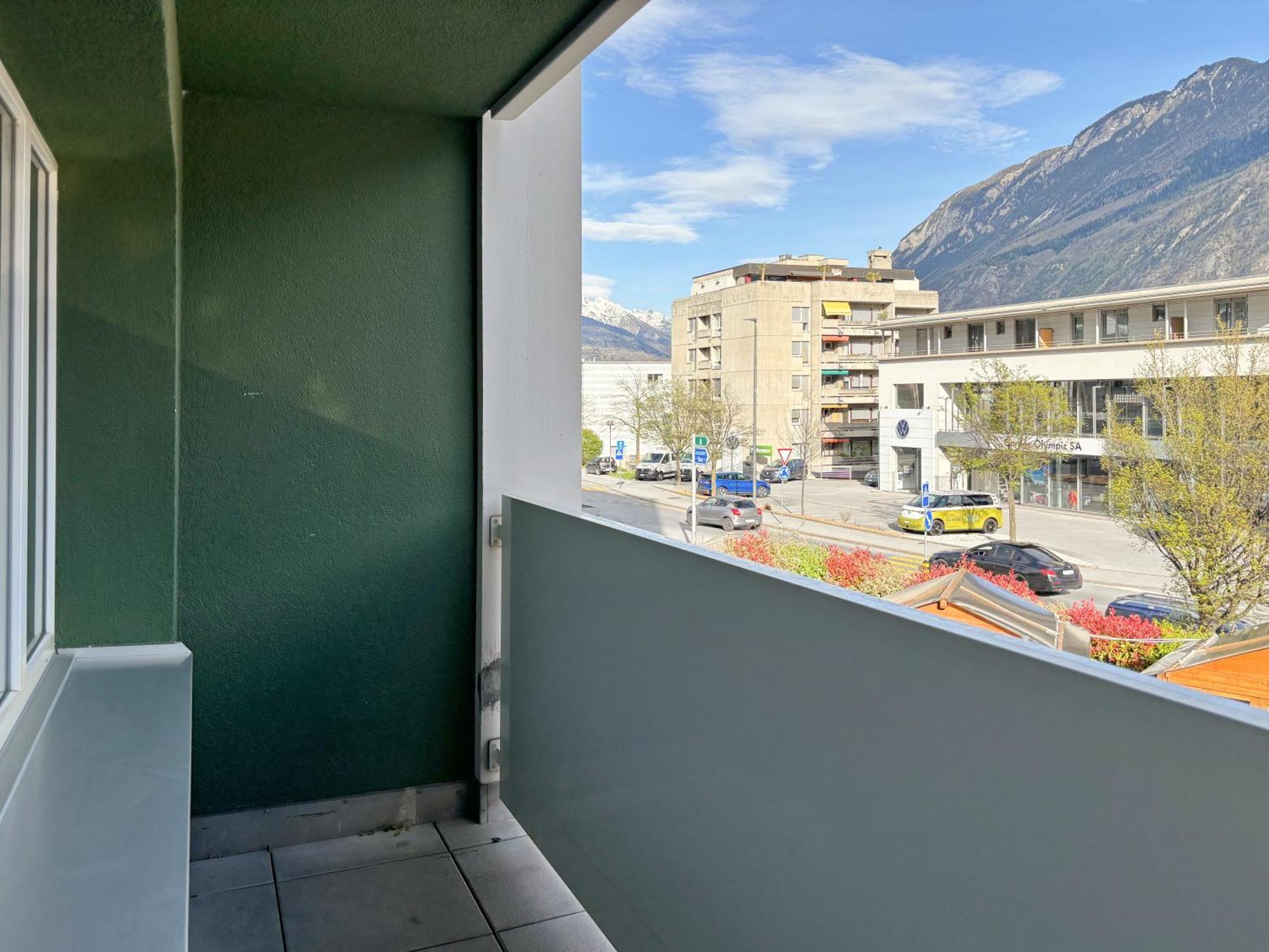 Nonanteneuf Appart Hotel Sierre - Contactless Check-In Ngoại thất bức ảnh