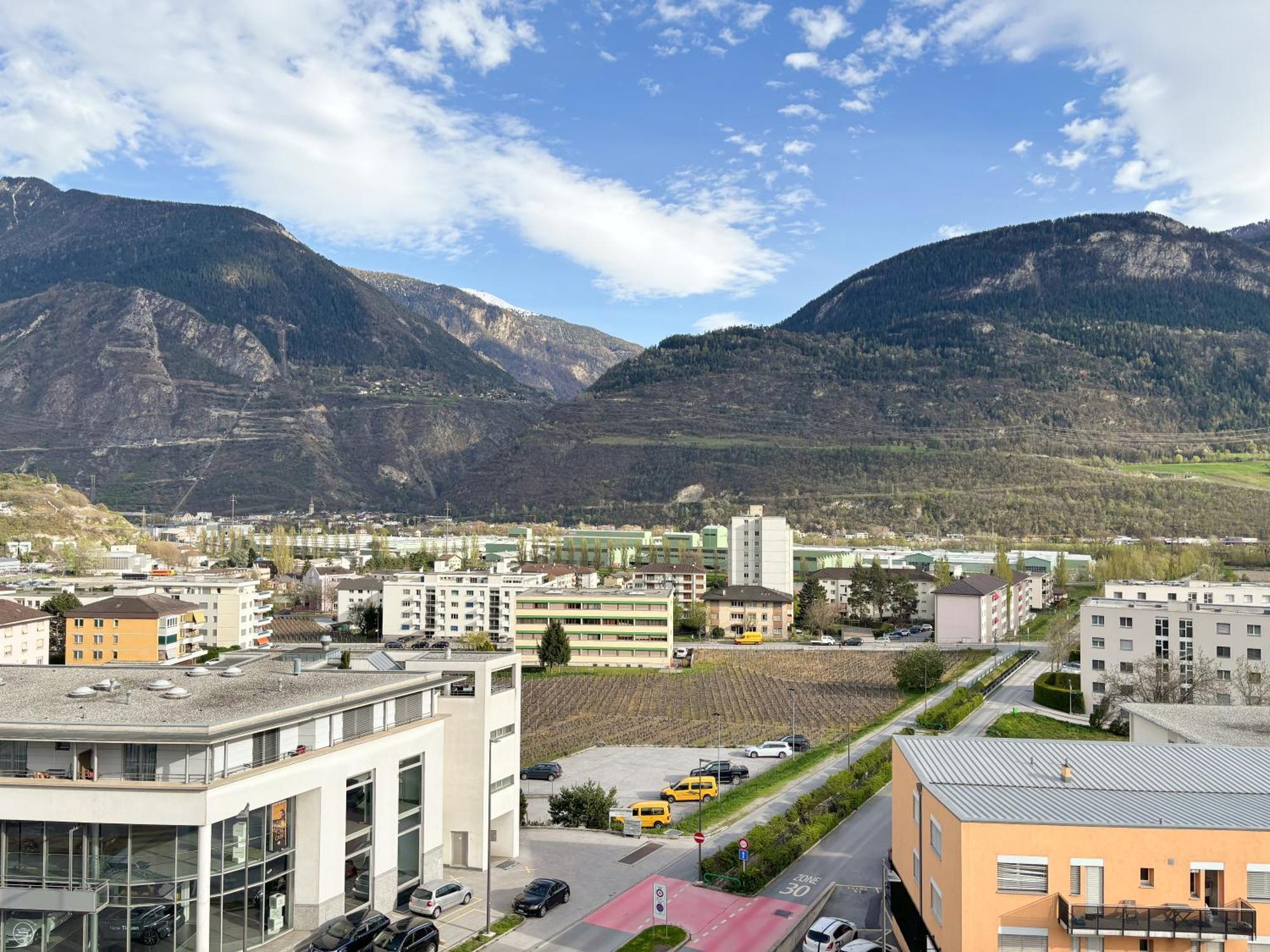 Nonanteneuf Appart Hotel Sierre - Contactless Check-In Ngoại thất bức ảnh